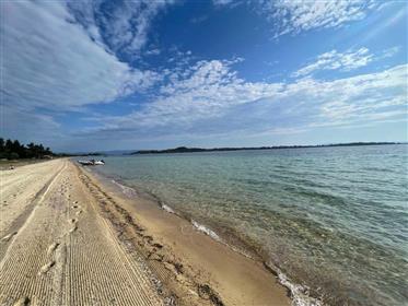 LAND FOR SALE FIRST IN THE SEA SITHONIA