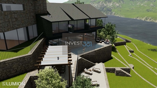 Perceel met goedgekeurd project voor luxe villa met uitzicht over de rivier de Douro, Marco Canaves