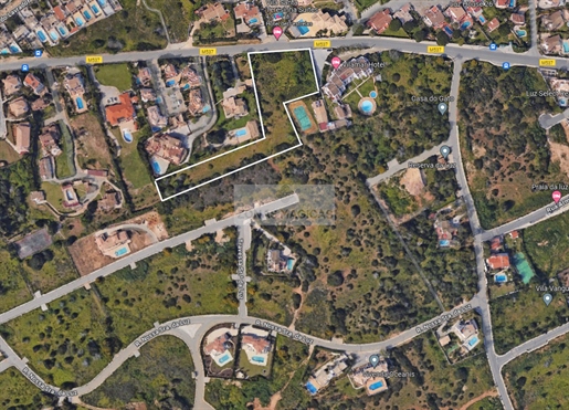 Grundstück mit Schrebergarten für 9 Villen in Praia da Luz genehmigt