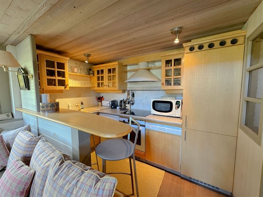 Un appartement avec un bel espace de vie à Champraz, à Chamonix.