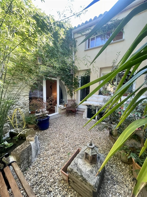 Exclusive! Triangle Nimes-Ales-Montpellier, superb atypical house 4 bedrooms, 2 patios, large g
