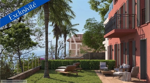 Lovely 126.5m² apartment in Rdj. Panoramic sea view over the Bay of Cannes and the Lérins Islands.