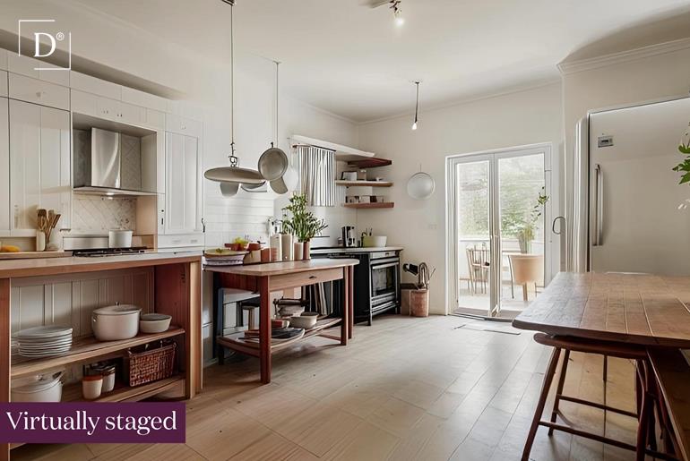 Appartement met 2 slaapkamers en balkon aan de voor- en achterzijde - Toplocatie in Mértola!