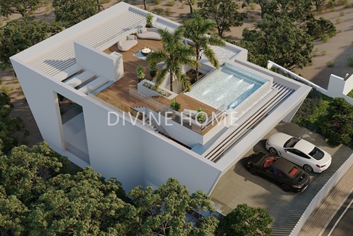 Beautifully designed villa under construction 10 minutes walking to the beach