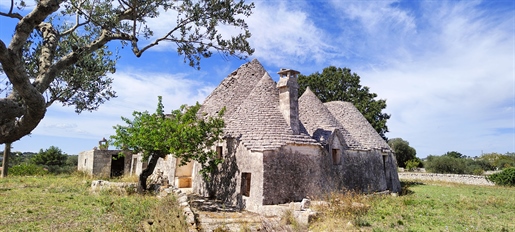 Trullo outside Cisternino to Do Up - Great Views