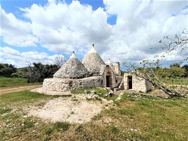 Lovely 4-Cone Trullo In Delightful Countryside Setting