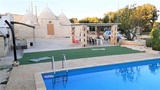 5-Bedroom Restored Trullo - With Pool