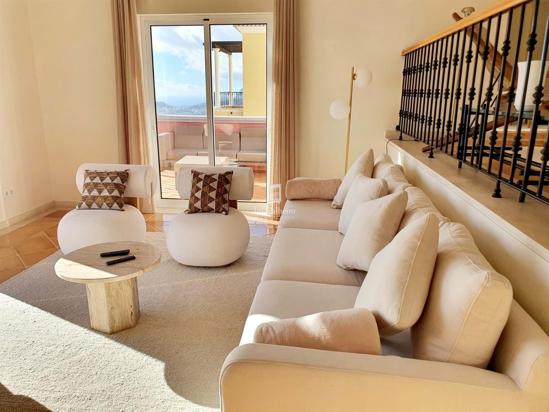 Luxurious Villa with Panoramic Sea Views in Palheiro Village, Funchal.