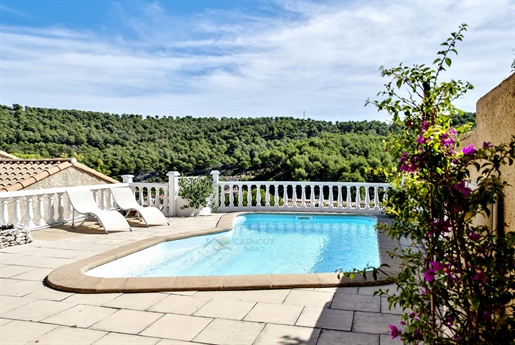 Carnoux en Provence: Villa T5 - Swimming pool - Unobstructed view
