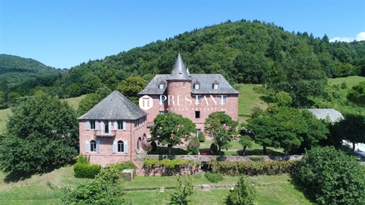 Région Brive / Souillac / Turenne. Château et maison de maître totalement restaurés, 18ha - Expositi