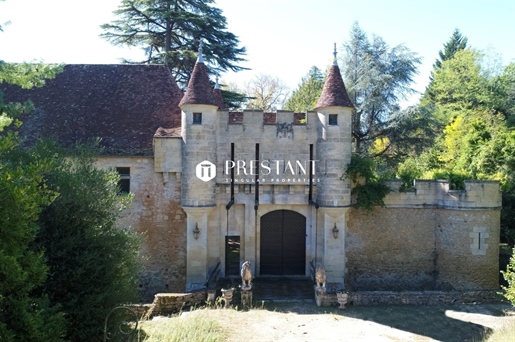 Niesamowity zamek na 60 hektarach, w samym sercu Périgord Noir.