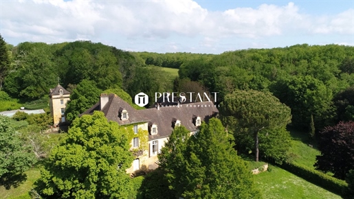 Prachtig landhuis uit de Périgord op 48 hectare tussen Bergerac en Sarlat