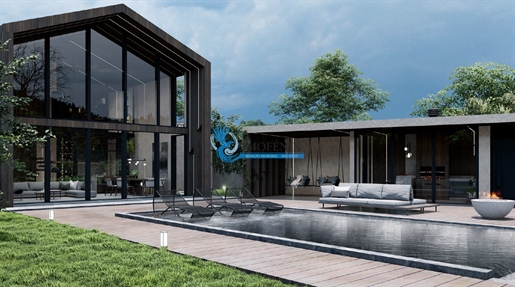 Terrain avec projet approuvé pour maison moderne T3 avec garage et piscine -Assumadas-Tunes