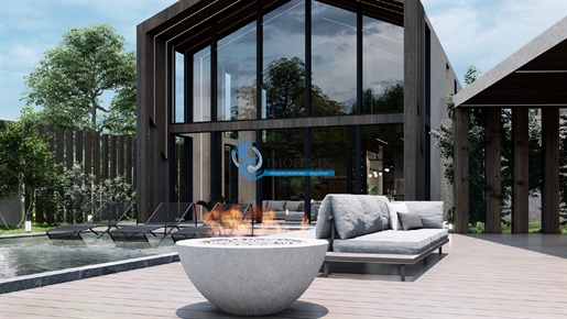 Terrain avec projet approuvé pour maison moderne T3 avec garage et piscine -Assumadas-Tunes