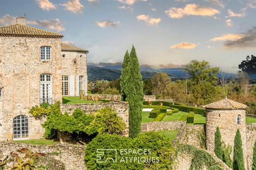 An exceptional residence in the Ardèche.