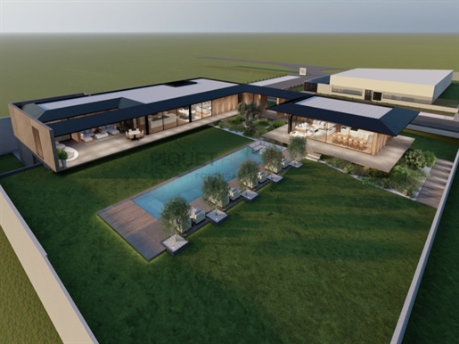 Grundstück mit Victor Vitorino Projekt genehmigt - Geschlossene Eigentumswohnung Quinta da Bicuda