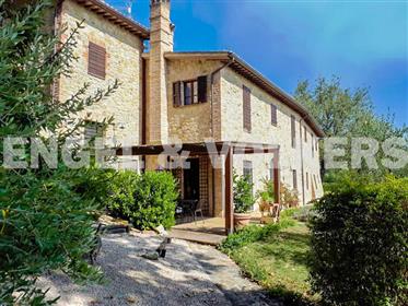 Prestigious country house with pool in Todi