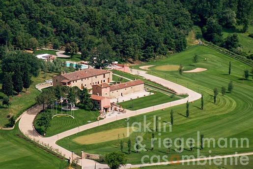 Winery Chianti Aretini Docg with agriturismo and golf course
