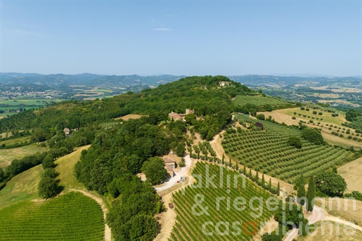 Extraordinary estate with own wine and olive oil production near Perugia
