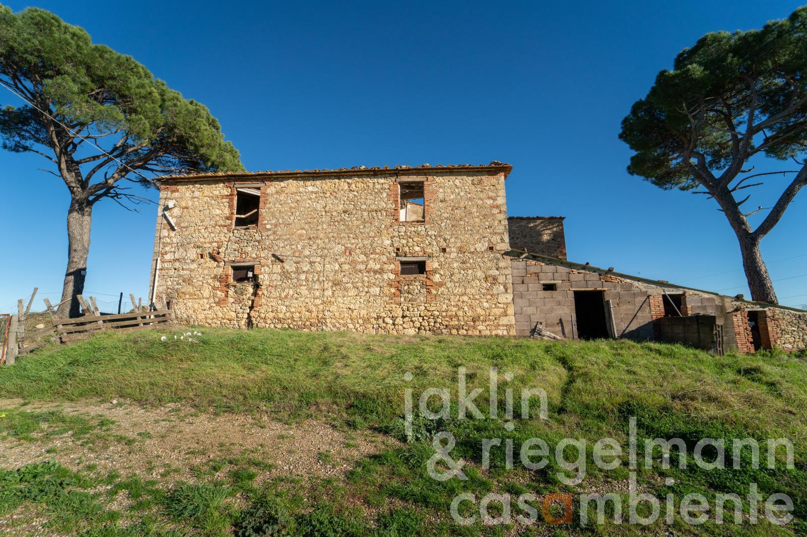 Estate with 170 ha of land in the province of Pisa 53 km from the sea