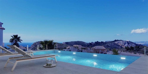 Exceptional, indoor-outdoor design villa with breathtaking sea views near Javea!
This new villa, lo
