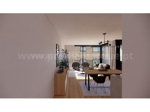 2-Zimmer-Wohnung mit 2 Balkonen und individueller Garage, Centro de Leça