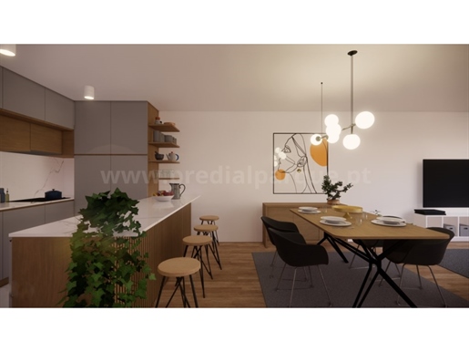 3-Zimmer-Wohnung mit Terrasse mit 105,5 m2 und 3 Parkplätzen, Matosinhos