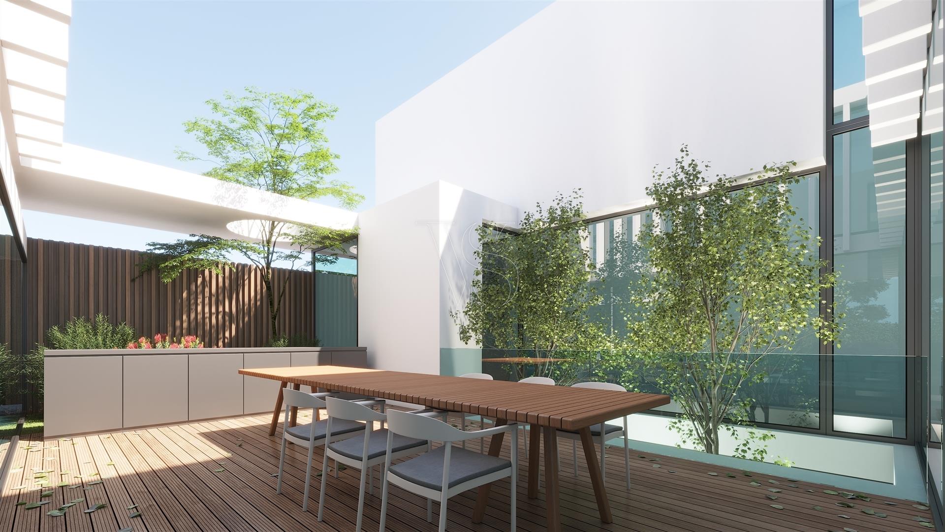 Land/House, facing sea, location Seca do Bacalhau, Proj. Approved