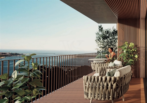 Appartement de luxe de 4 chambres avec balcon de 16 m2- The Yard (Jardins d´Arrábida)