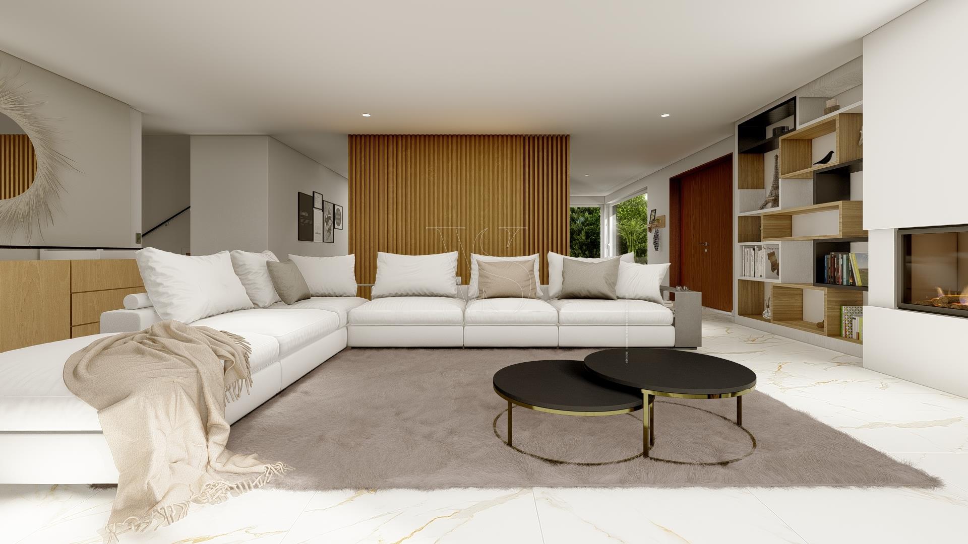 Villa with 4 fronts w / 3 suites in a luxury private condominium. 5 min from the beach.