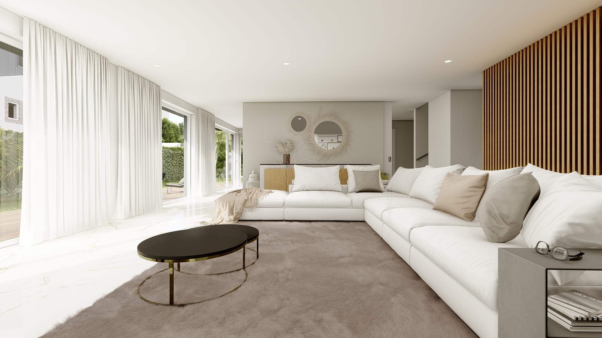Villa with 4 fronts w / 3 suites in a luxury private condominium. 5 min from the beach.
