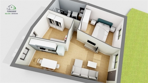 Apartment, 57 sq, for sale