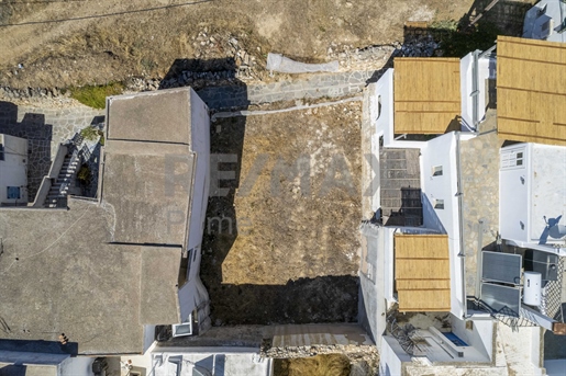 346164 - Terrain à vendre avec permis de construire à Marpissa, Paros, 153.80m², 120.000€