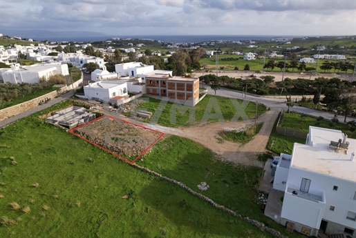 569194 - Plot of Land with building permit for sale at Marpissa, Paros, 262,50 sq.m., €90.000