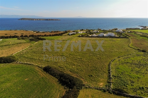 (For Sale) 2 neighbouring plots of land, second from the sea, at Pirgaki of Drios || Cyclades / Paro