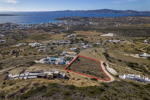 For Sale Plot of land with excellent view and with a building permit, in Ageria || Cyclades / Paros