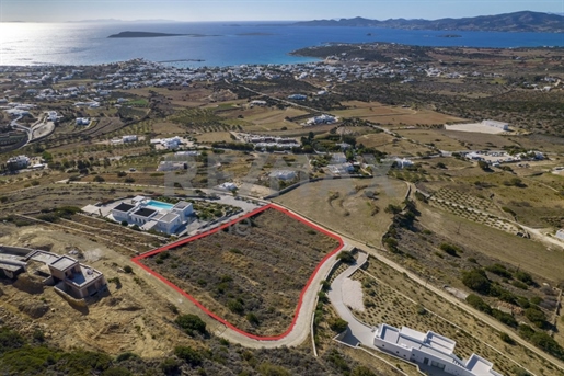 For Sale Plot of land with excellent view and with a building permit, in Ageria || Cyclades / Paros
