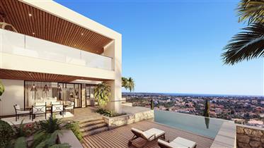 Luxuriöse V5 Villa mit beeindruckendem Blick auf die Küste