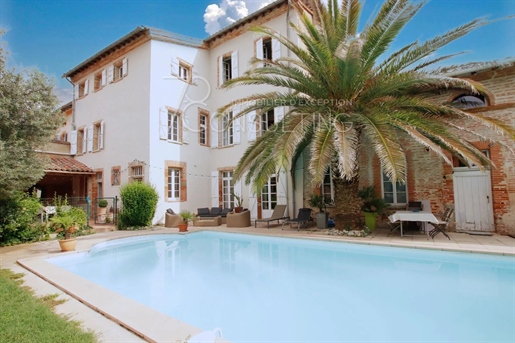 Verkauf 20Mn Süd Toulouse Immobilienkomplex mit Swimmingpool