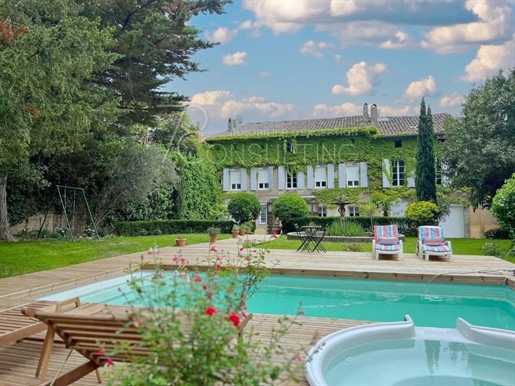 Vente Castelnaudary Maison Bourgeoise Avec Jardin Et Piscine + Appartement