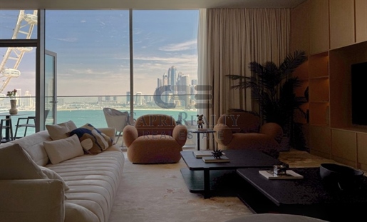 Blick auf das Meer und den Ain von Dubai | Modernisiert & Möbliert |Ready Om