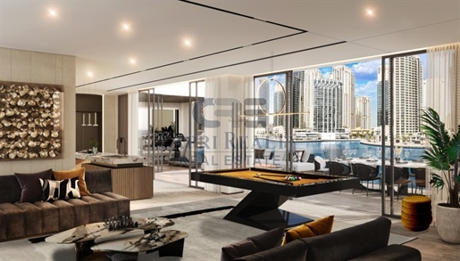 Vila na pobreží v Dubajskom prístave | Platobný plán | Pripravený 2025 | Om