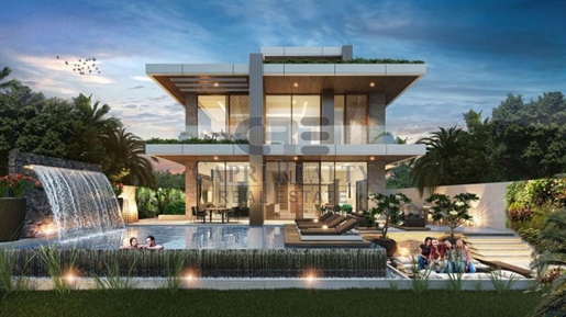 Designer Cavalli Mansion facing the golf course| 25 Mins Downtown Dubai Yl