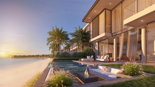 Neue Palme | Luxuriöse 5Br Strandvillen | Blick auf das Wasser