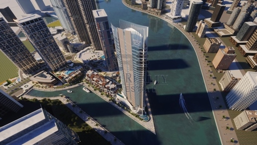 Maisons de luxe au bord de l’eau | Vue Burj Khalifa | Emplacement privilégié Business Bay