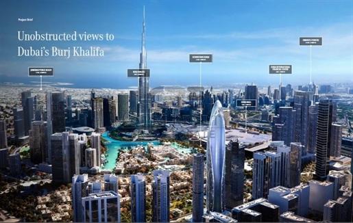 5 minuten Burj Khalifa / Privézwembaden / Toplocatie