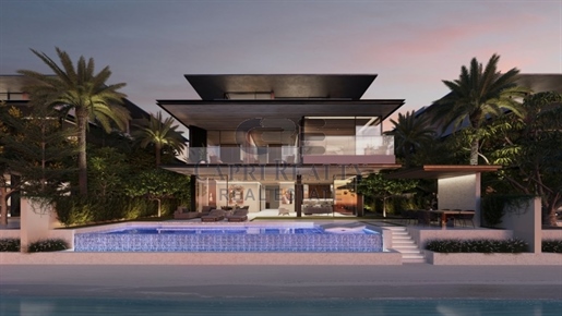 Nouveau palmier | Villas de luxe sur la plage de 5 chambres | vue sur le front de mer Ss
