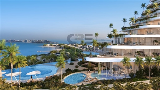 At Palm Jumeirah | Brand New | Private pool|Near to Burk khalifa