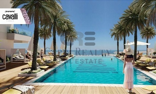 1St Cavalli Tower in the world with beautiful Sea view & Beach access