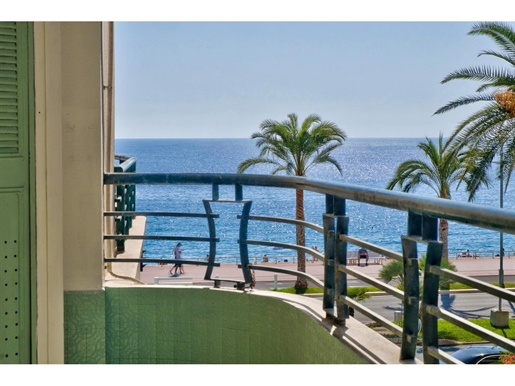 Nice â Promenade des Anglais â Beautiful fully renovated 2-bedroom apartment of 65 sq.m with sea vie